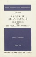   La mesure de la mobilité
