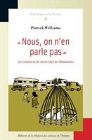   « Nous, on n’en parle pas »
