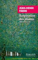   Respiration des plantes