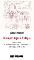  Quelques lignes d’utopie