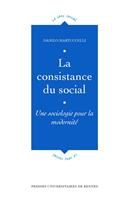   La consistance du social