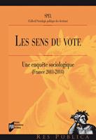   Les sens du vote