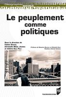   Le peuplement comme politiques