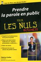   Prendre la parole en public pour les Nuls, édition poche