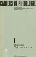   Études sur l’épicurisme antique