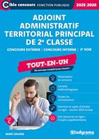 Adjoint administratif territorial principal de 2e classe - Tout-en-un - Catégorie C - Concours 2023-2024