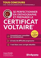 Se perfectionner en orthographe et préparer le Certificat Voltaire®