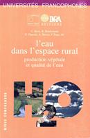   L'eau dans l'espace rural