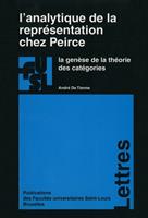 L’analytique de la représentation chez Peirce