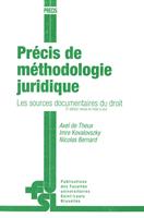   Pr&eacute;cis de m&eacute;thodologie juridique