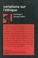   Variations sur l’éthique
