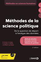   M&eacute;thodes de la science politique : De la question de d&eacute;part &agrave; l'analyse des donn&eacute;es