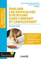   Évaluer les difficultés d’écriture chez l’enfant et l'adolescent