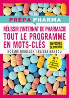   Internat de pharmacie - Tout le programme en mots-clés