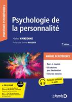   Psychologie de la personnalit&eacute;