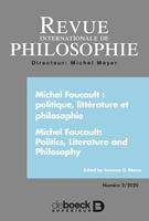   Revue internationale de philosophie