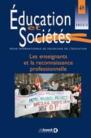 Éducation et sociétés n° 48