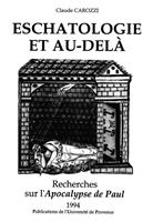   Eschatologie et au-delà