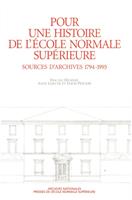  Pour une histoire de l’École normale supérieure