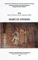   Sujet et citoyen