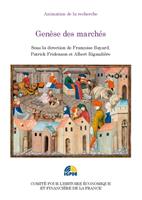   Genèse des marchés