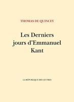   Les Derniers Jours d'Emmanuel Kant