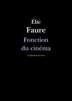   Fonction du cinéma