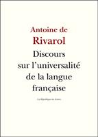 L'universalité de la langue française