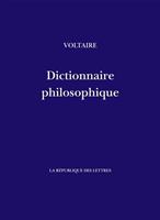   Dictionnaire philosophique