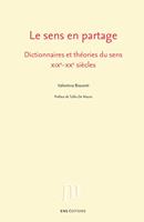   Le sens en partage