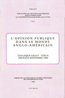   L'opinion publique dans le monde anglo-américain
