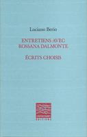   Entretiens avec Rossana Dalmonte