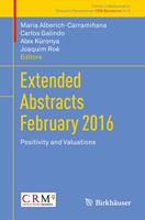   Extended Abstracts February 2016