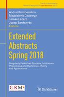   Extended Abstracts Spring 2018