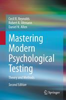   Mastering Modern Psychological Testing