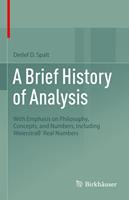   A Brief History of Analysis