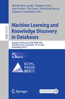  Machine Learning and Knowledge Discovery in Databases