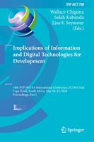   Implications of Information and Digital Technologies for Development
