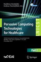   Pervasive Computing Technologies for Healthcare