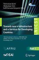   Towards New e-Infrastructure and e-Services for Developing Countries