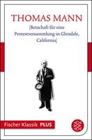   [Botschaft für eine Protestversammlung in Glendale, California]