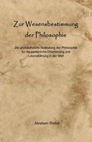   Zur Wesensbestimmung der Philosophie