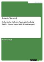   &Auml;sthetische Selbstreflexion in Ludwig Tiecks "Franz Sternbalds Wanderungen"