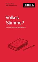   Volkes Stimme?