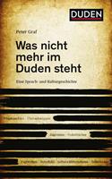   Was nicht mehr im Duden steht