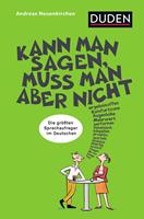 Kann man sagen, muss man aber nicht