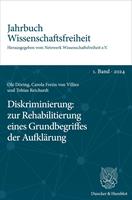   Diskriminierung: zur Rehabilitierung eines Grundbegriffes der Aufklärung.