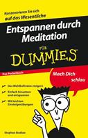   Entspannen durch Meditation für Dummies Das Pocketbuch