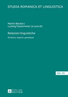   Relazioni linguistiche
