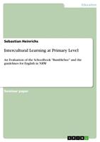   Intercultural Learning at Primary Level